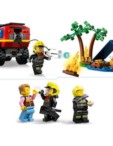 Lego City Fire - Fuoristrada antincendio e...