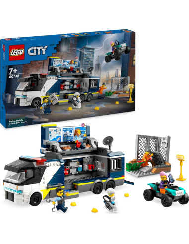Lego City Police - Camion laboratorio mobile...
