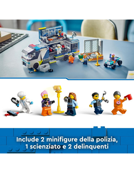 Lego City Police - Camion laboratorio mobile della polizia