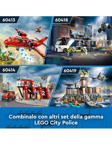 Lego City Police - Camion laboratorio mobile...