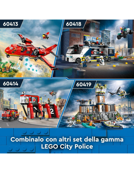 Lego City Police - Camion laboratorio mobile della polizia