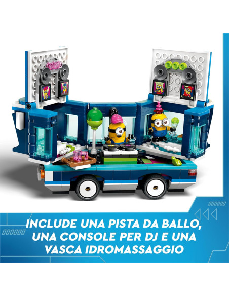 Lego Cattivissimo Me - Il Party Bus musicale dei Minions
