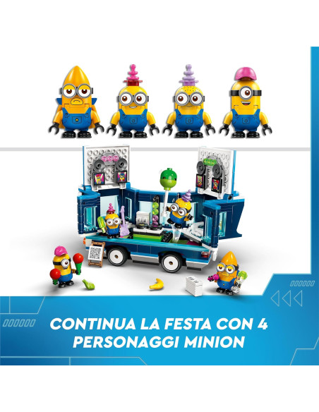 Lego Cattivissimo Me - Il Party Bus musicale dei Minions