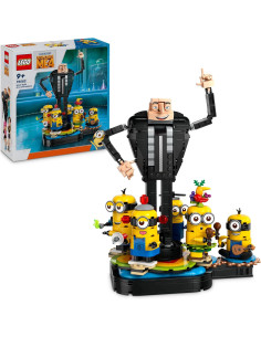 Lego Cattivissimo Me - Gru e Minions in mattoncini