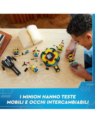 Lego Cattivissimo Me - Gru e Minions in mattoncini