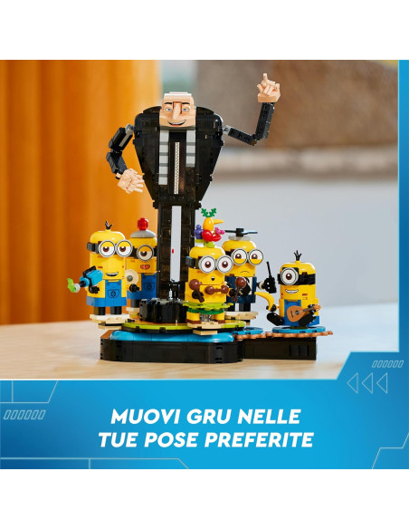 Lego Cattivissimo Me - Gru e Minions in mattoncini