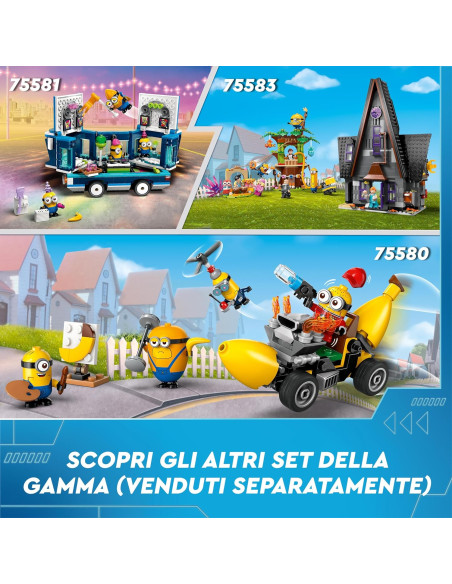 Lego Cattivissimo Me - Gru e Minions in mattoncini