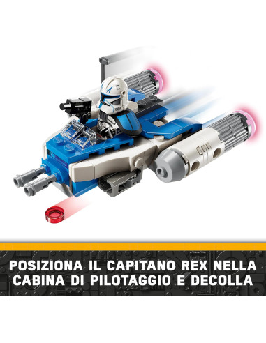 Lego Star Wars - Microfighter Y-Wing di Captain...