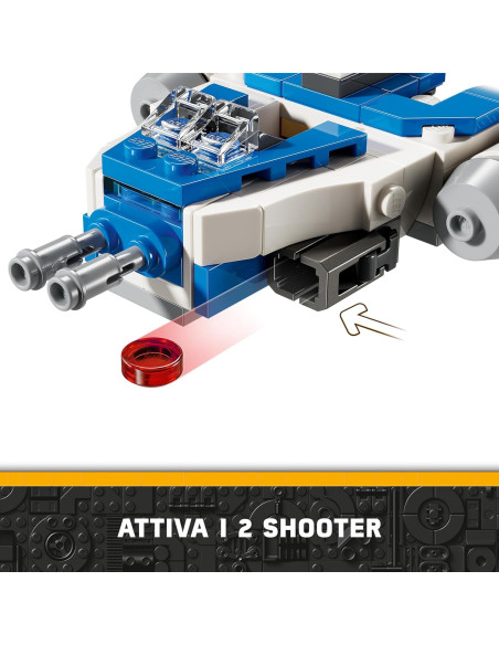 Lego Star Wars - Microfighter Y-Wing di Captain Rex