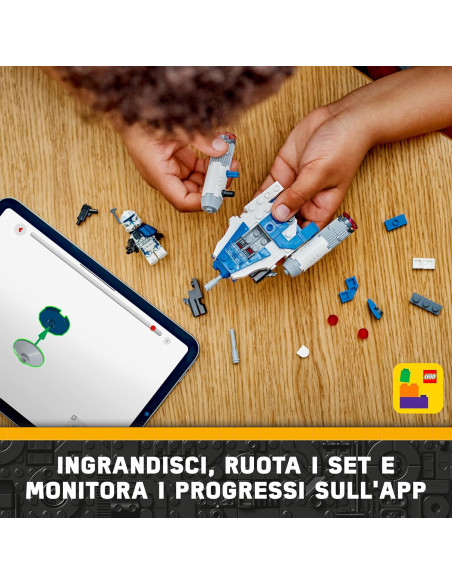 Lego Star Wars - Microfighter Y-Wing di Captain Rex