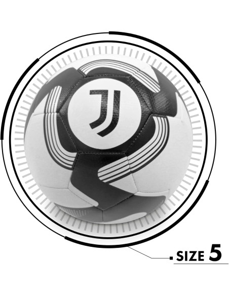 Mondo - Pallone da Calcio Cucito Juventus Pro-S Misura 5 