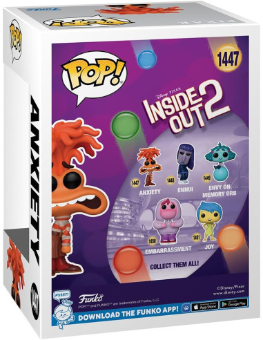 Funko Pop Disney Inside Out Ansia