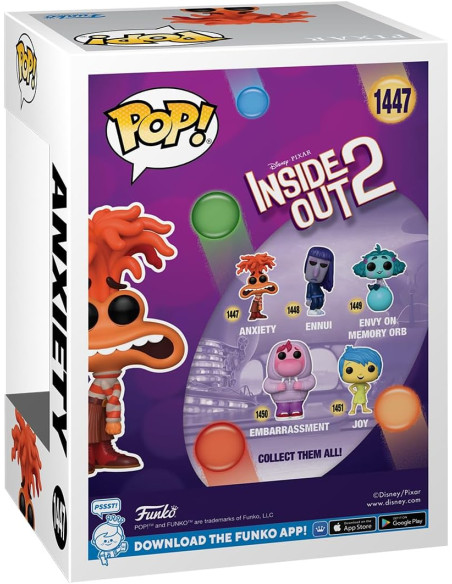 Funko Pop Disney Inside Out Ansia