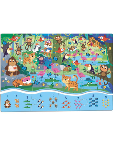 Ludattica  Special Puzzles 123 - La Giungla