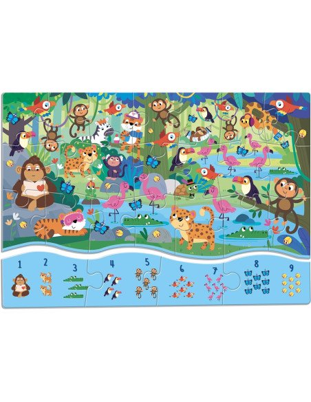 Ludattica  Special Puzzles 123 - La Giungla
