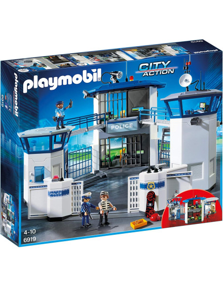 Playmobil - Stazione Della Polizia Con Prigione