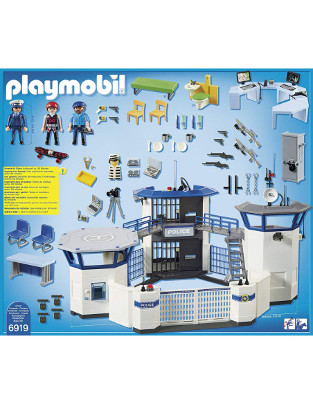 Playmobil - Stazione Della Polizia Con Prigione