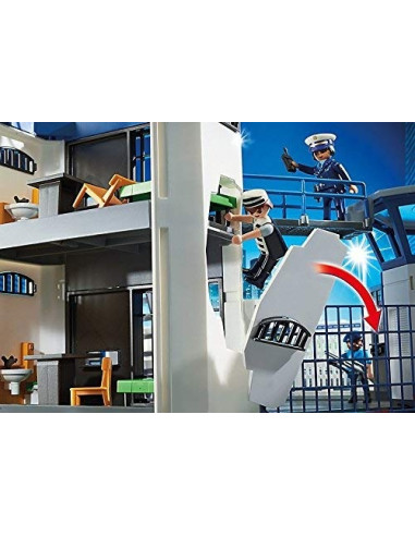 Playmobil - Stazione Della Polizia Con Prigione