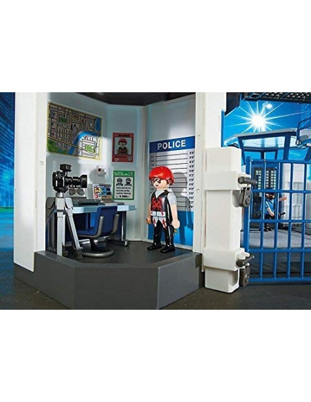 Playmobil - Stazione Della Polizia Con Prigione