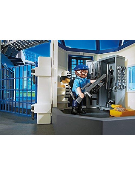 Playmobil - Stazione Della Polizia Con Prigione