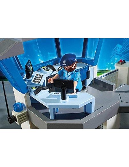 Playmobil - Stazione Della Polizia Con Prigione
