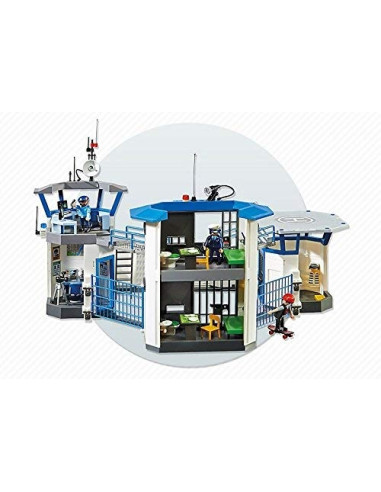 Playmobil - Stazione Della Polizia Con Prigione