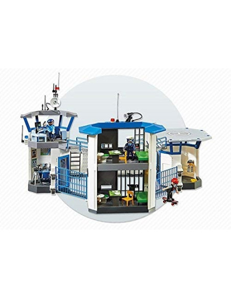 Playmobil - Stazione Della Polizia Con Prigione