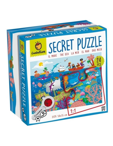 SECRET PUZZLE 24 PCS Il mare