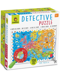Ludattica Detective Puzzle - La Mappa dell'Europa