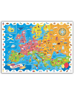 Ludattica Detective Puzzle - La Mappa dell'Europa 2