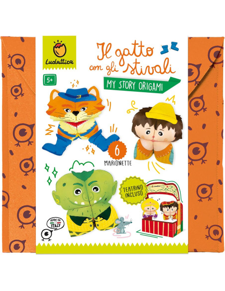 Ludattica Origami delle Fiabe Il Gatto con gli Stivali