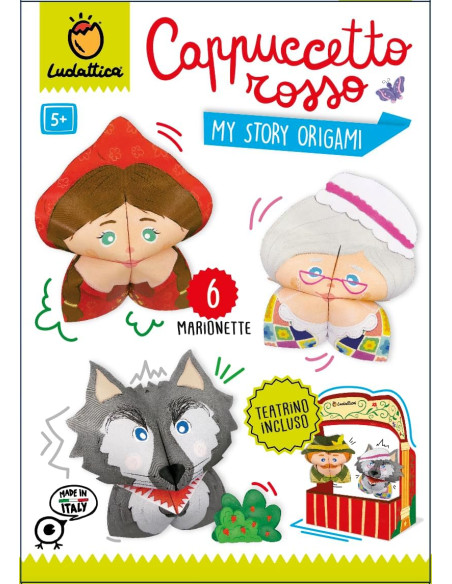 Ludattica Origami delle Fiabe Cappuccetto Rosso