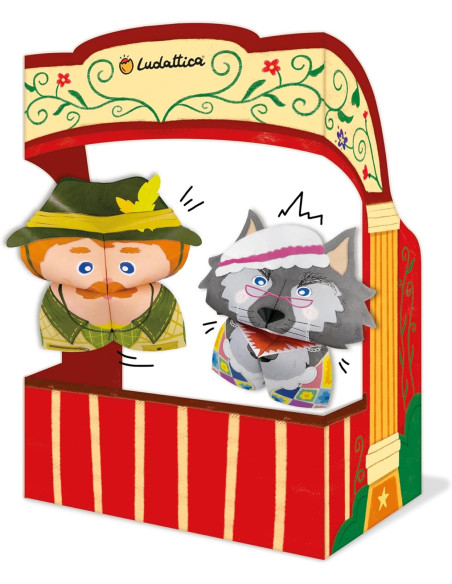 Ludattica Origami delle Fiabe Cappuccetto Rosso