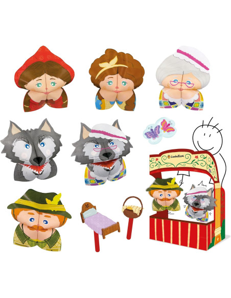 Ludattica Origami delle Fiabe Cappuccetto Rosso