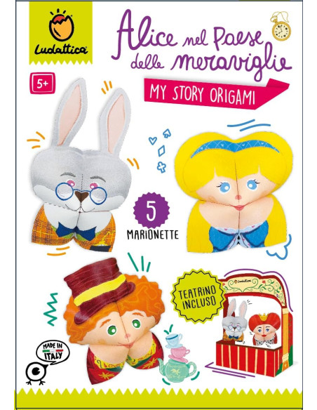 Ludattica Origami delle Fiabe Alice nel Paese delle Meraviglie