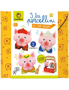 Ludattica Origami delle Fiabe I Tre Porcellini