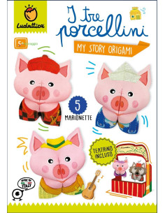 Ludattica Origami delle Fiabe I Tre Porcellini 2
