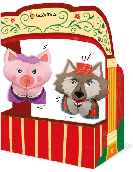 Ludattica Origami delle Fiabe I Tre Porcellini