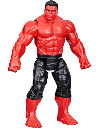 Capitan America Deluxe Titan Hero Hulk Rosso