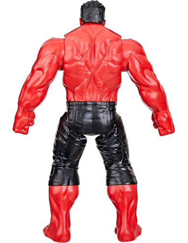 Capitan America Deluxe Titan Hero Hulk Rosso