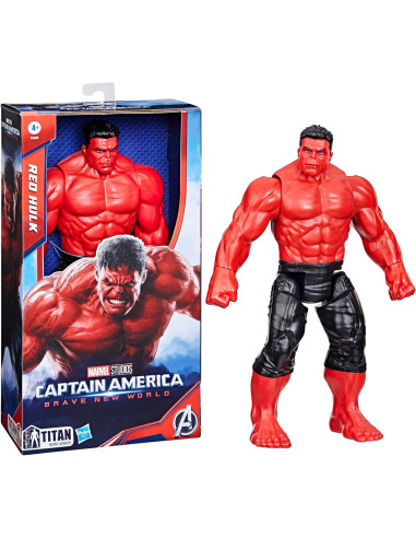 Capitan America Deluxe Titan Hero Hulk Rosso