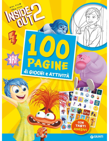 Inside out 2 100 pagine di giochi e attività 