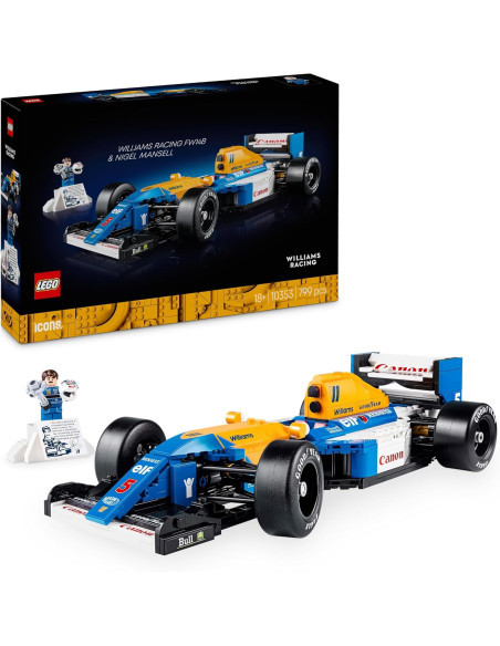 Lego Icons - Williams Racing FW14B  e Nigel Mansell