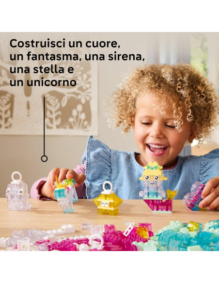 Lego Classic - Scatola magica trasparente