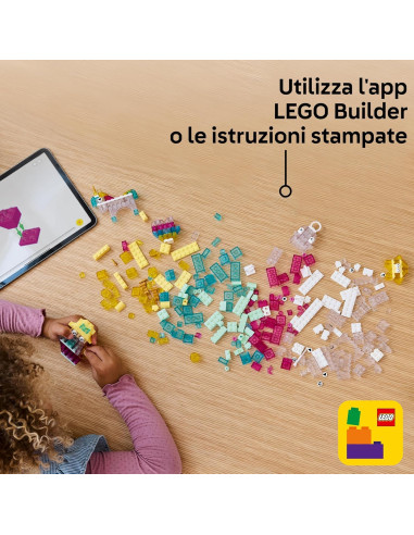 Lego Classic - Scatola magica trasparente