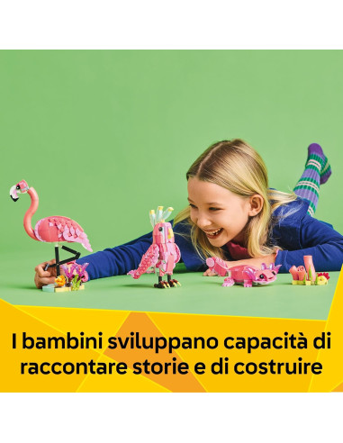 Lego Creator - Animali selvatici: fenicottero rosa