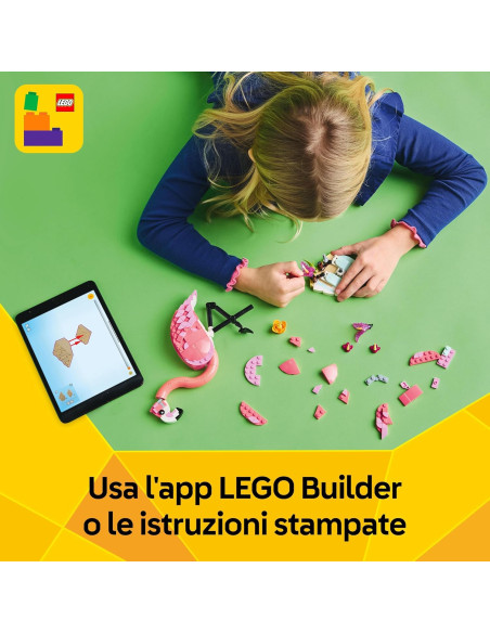 Lego Creator - Animali selvatici: fenicottero rosa