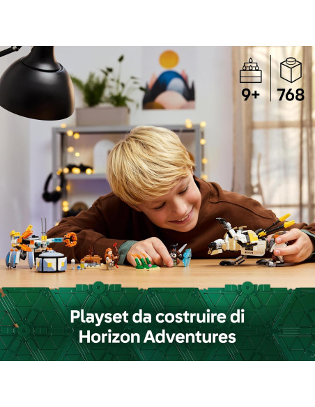Lego Horizon - Aloy e Varl contro Arcapode e Secodonte