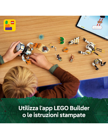 Lego Horizon - Aloy e Varl contro Arcapode e Secodonte