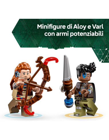Lego Horizon - Aloy e Varl contro Arcapode e...